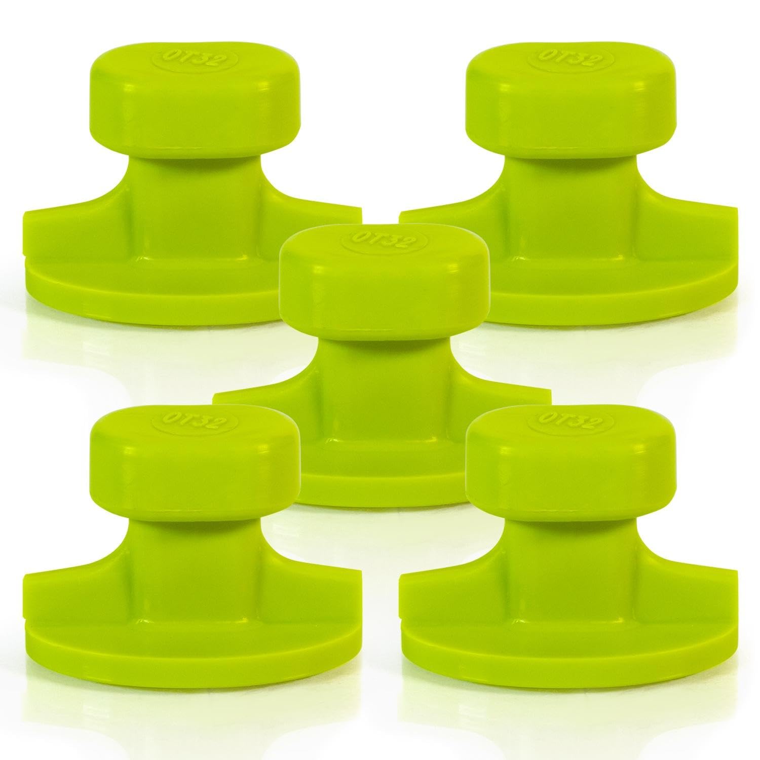 Gang Green Oval Tab 32mm Pack of 5