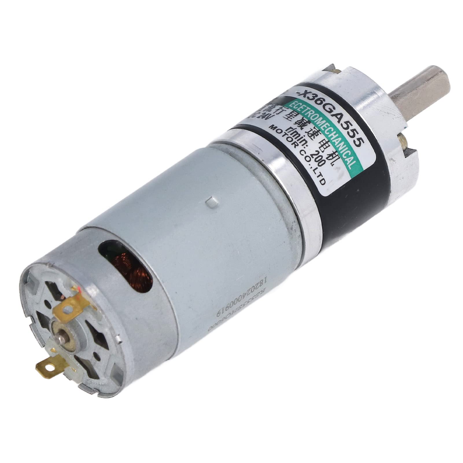Jeanoko Planetengetriebemotor 34KG.cm Drehmoment 24V (200 U/min)