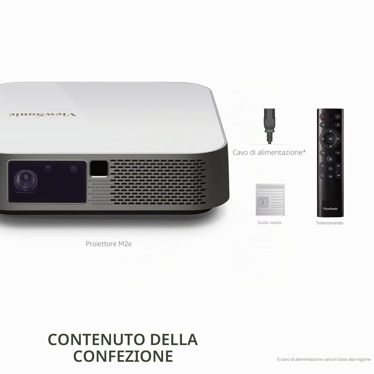 ViewSonic M2e Proiettore LED portatile Full HD 1080p (1920X1080) con speakers Harman Kardon®