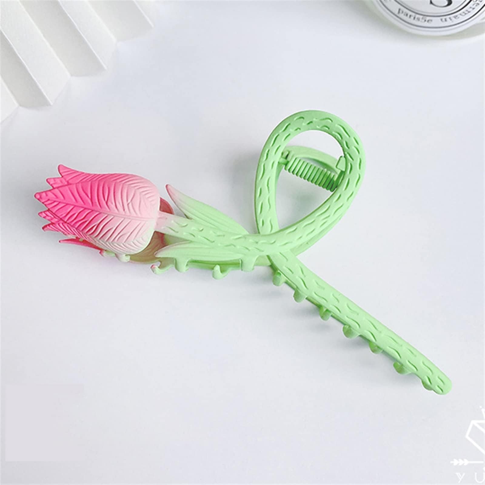 YEERUM Hairpin, Women Elegant Flowers Hollow Geometric Metal Hair Claw Vintage Hair Clips Headband Hairpin Hair Accessories (Color : 0754-2 10CM)