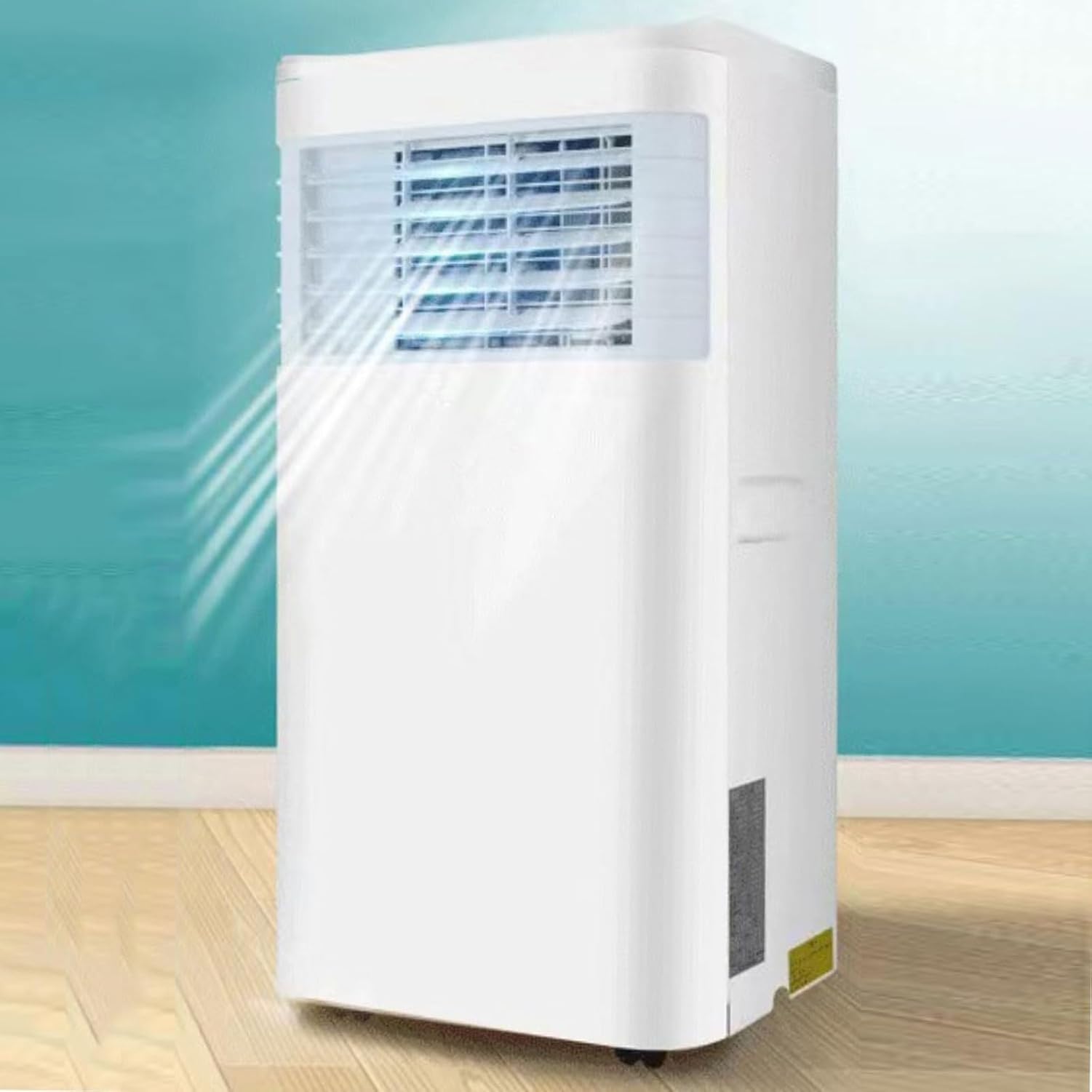 YUHUILI Portable Air Conditioner 7000BTU Mobile AC Cooler with Dehumidifier & Fan, Remote Control 24H Timer, Quiet Smart Unit for Bedroom Office Room, 1P, 1P