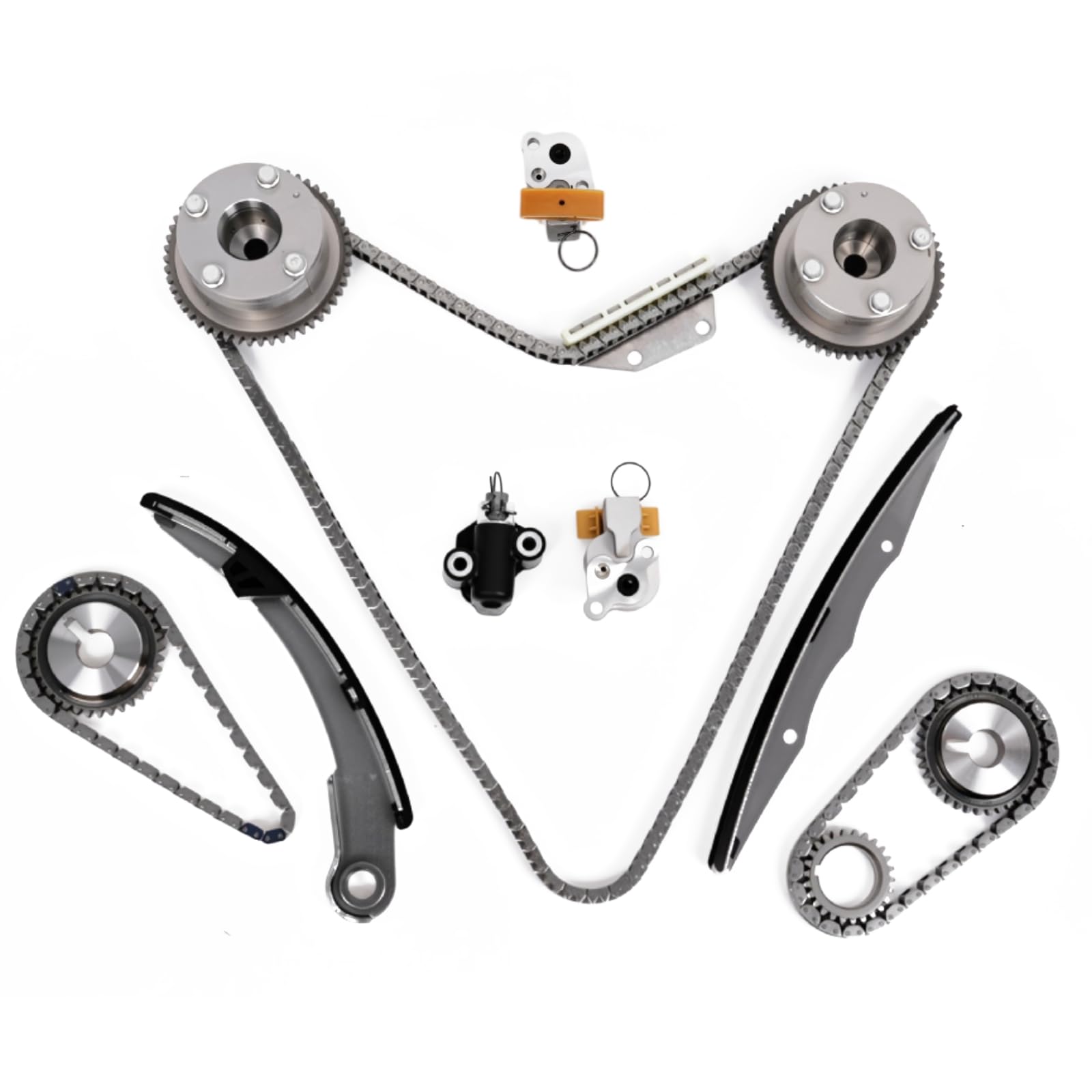 Photo 1 of Autodevil Timing Chain Kit with Intake VVT Sprocket 4.0L Fit for Frontier 2005-2019 for Pathfinder 2005-2012 for Xterra 05-15 for NV1500 NV2500 NV3500 Engine VQ40DE Time 13028EA200? 13028AL510?