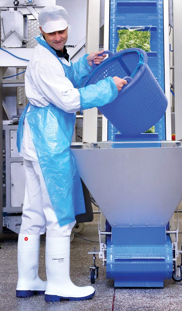 Dunlop White PVC Plain Toe - Rubber Boots for Men & Women - PVC - Work & Concrete Boots - Soft Toe - Waterproof with Tall Shaft - Chemical and Slip Resistant - White - Size 3-13 - Image 2