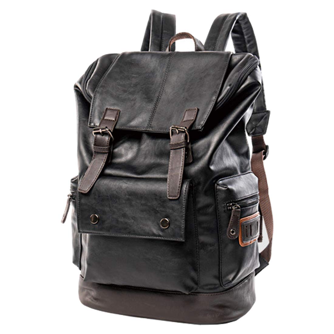 Amazon.co.jp: [GOLWIS] レザー リュック メンズ ヴィンテージ風  