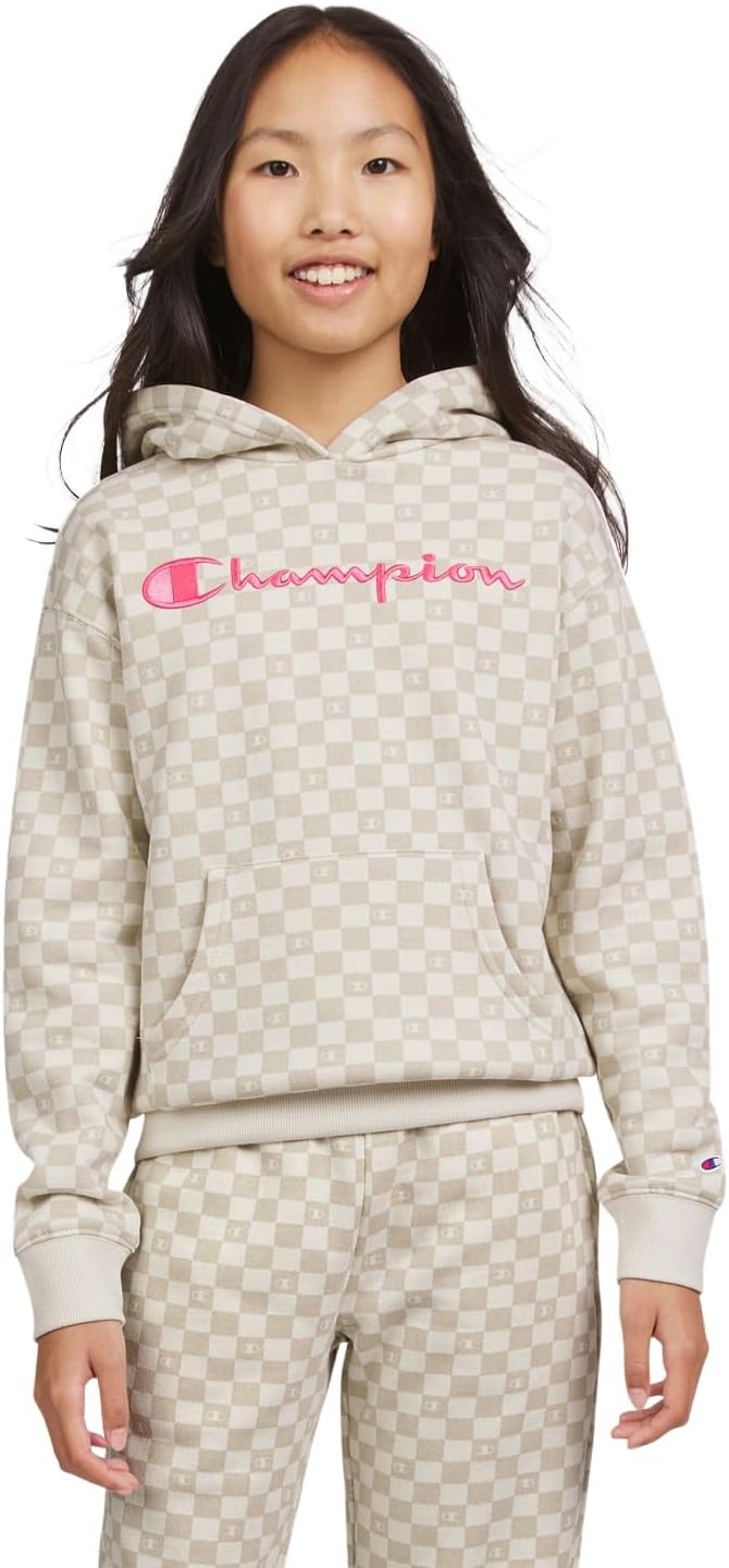 Champion girls Athletic Zip Front Hoodie Sweatshirt for Girls - Image 5