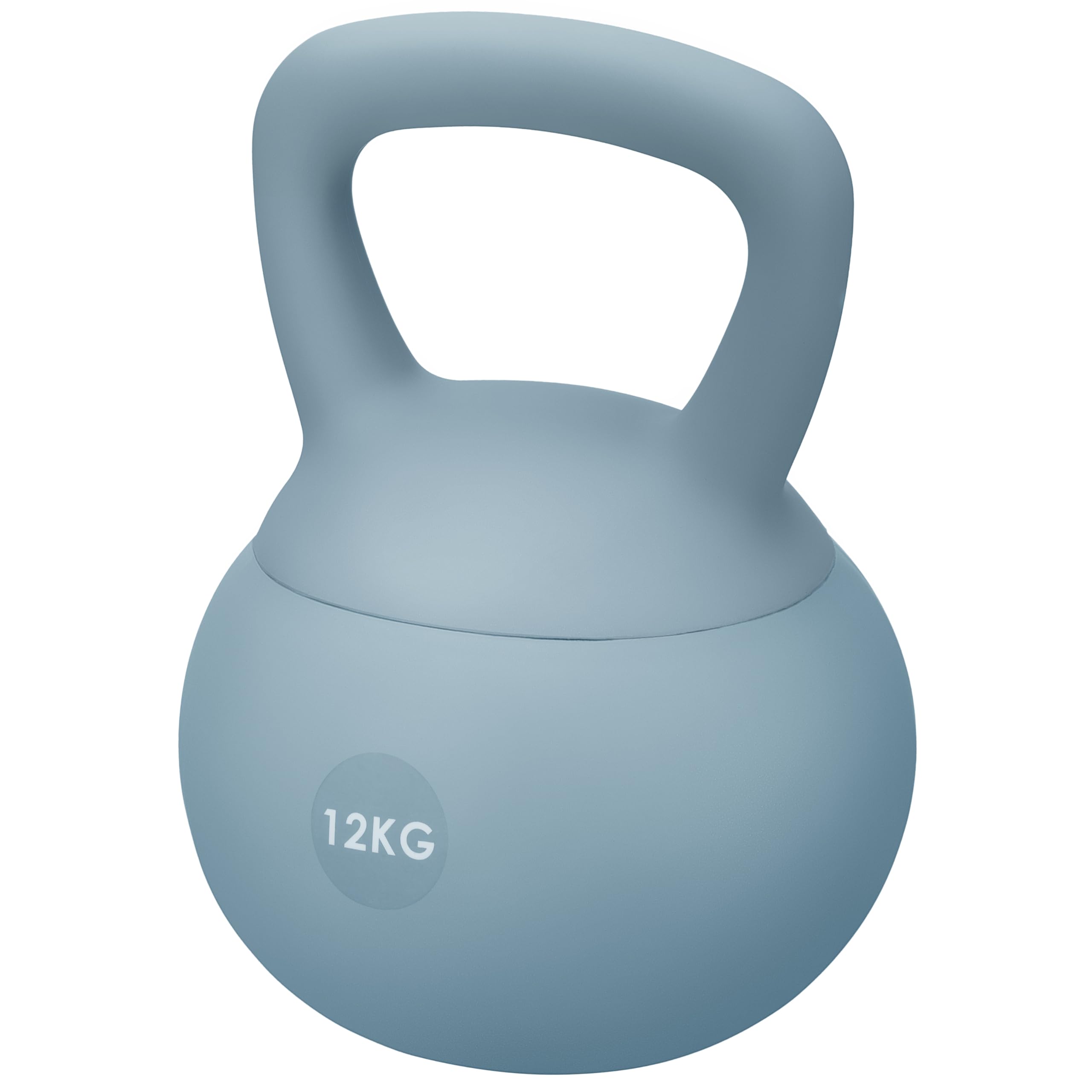 Miękki kettlebell 8 kg dla kobiet, antypoślizgowy powlekany PCW, do domu, fitnessu, do pilatesu, treningu siłowego i treningów całego ciała (miętowy zielony)