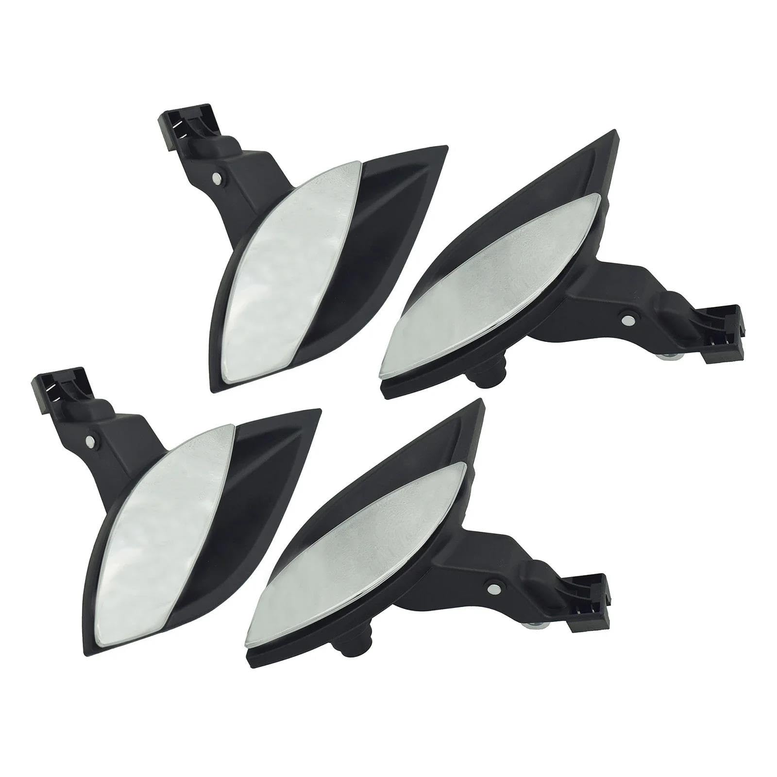 Fkhbzm 4Pcs A Kit Car Front/Rear Left/Right Inside Interior Door Handle Trim For Fiat For Croma 2005-2022 71745049 71745048