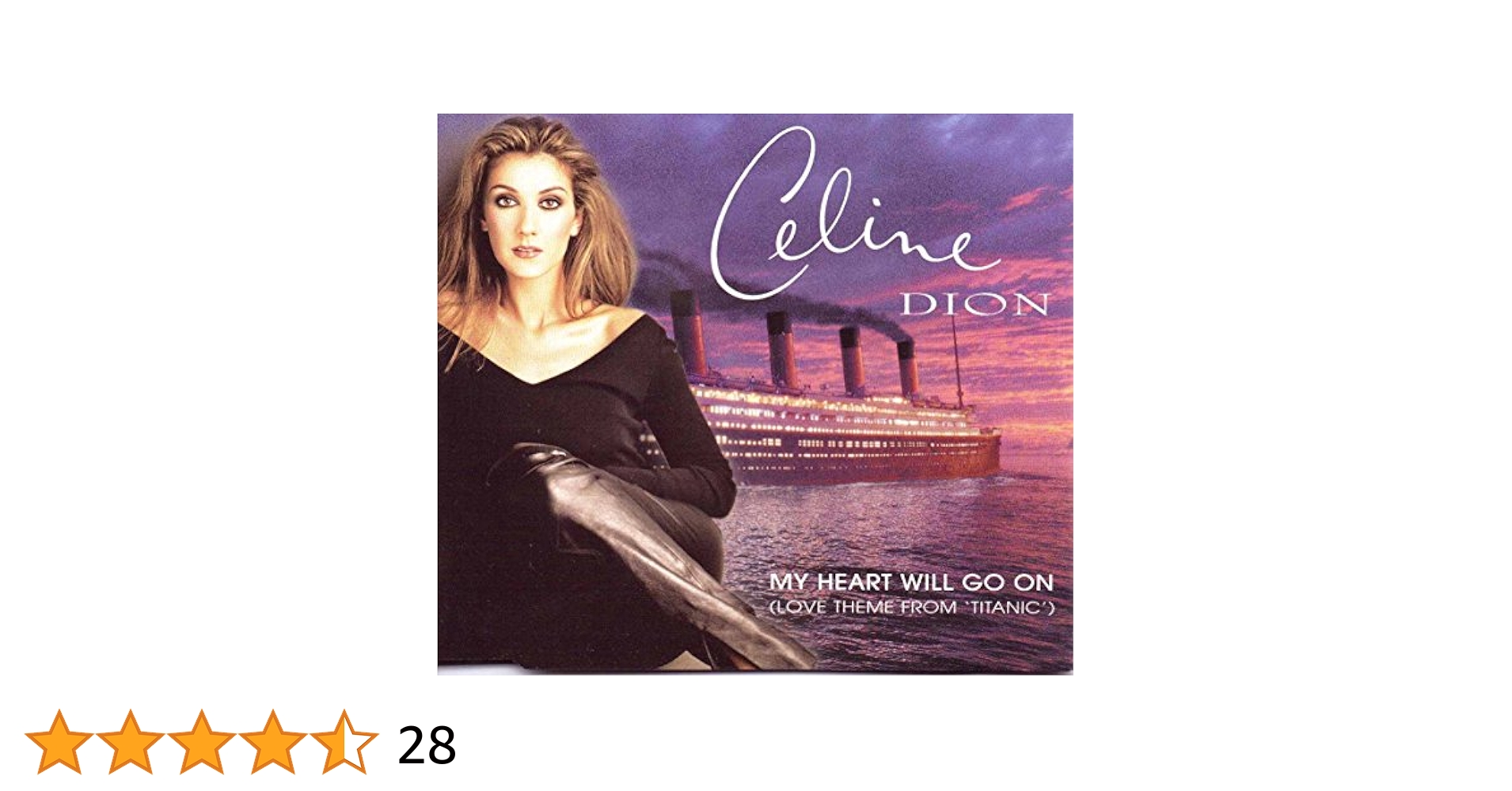 新品限定盤レコードLP タイタニック celine dion TITANIC 新品