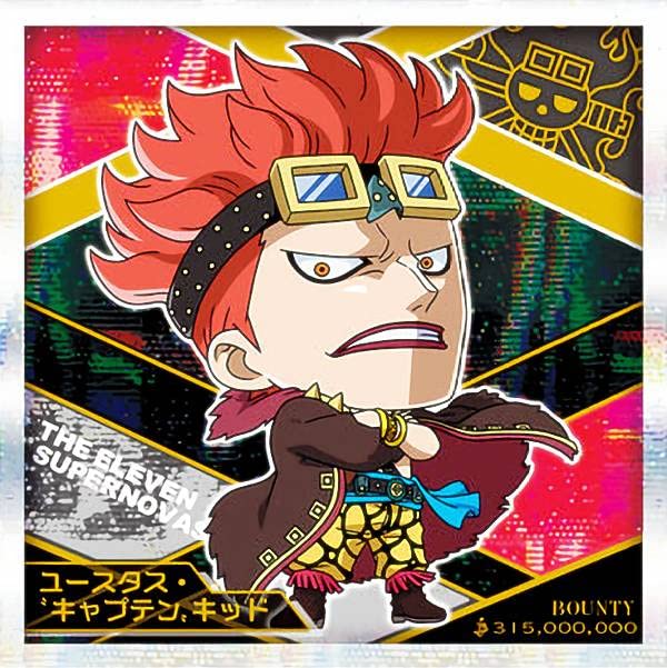 ワンピース　100巻おめでとうクリアしおり　ユースタス・キッド　キラー　非売品 ☆『ONE PIECE』100巻おめでとう！フェア☆ 8/27(金)～9/12(日