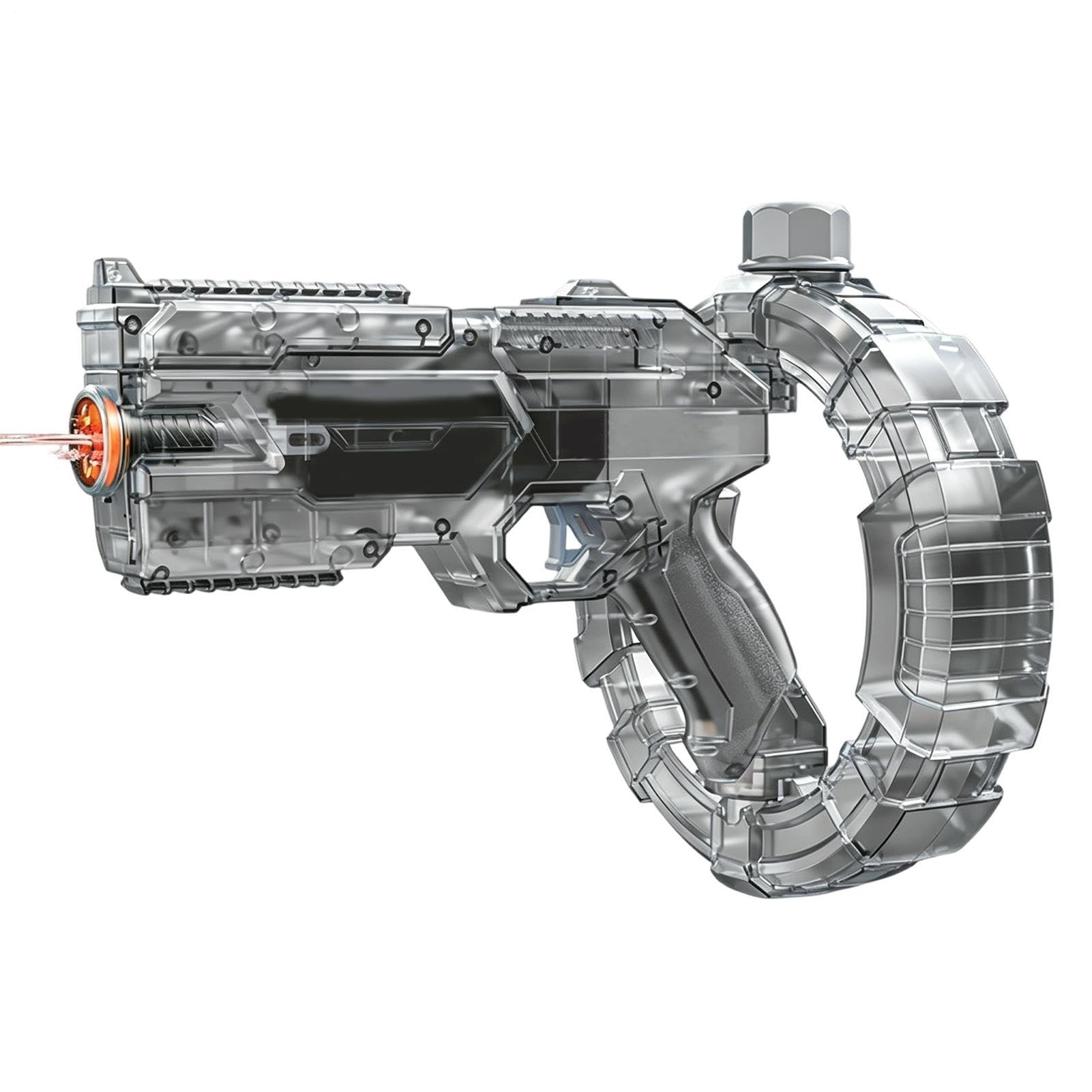 Pistolet na wodę, automatyczne oświetlenie LED z efektem płomienia, elektryczne, dla chłopców i dziewcząt, do ogrodu, basenu, plaży, parku, trawnika, placu zabaw, na imprezę