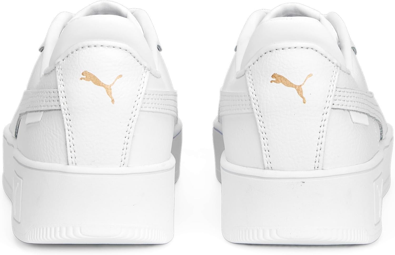 PUMA Carina Street, Sneaker Donna 38 EU Puma White Puma White Puma Gold - Immagine 3