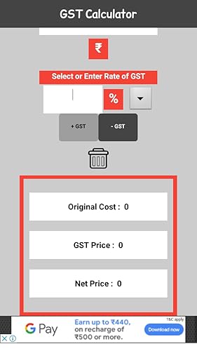 GST Calculator