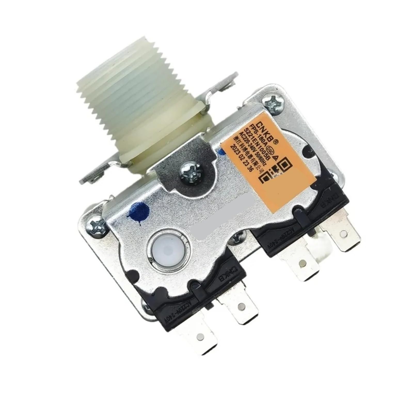 Aixilan One Color Replacement Solenoid Valve,Washing Machine Electric Water Inlet Solenoid Valve 5221En1005b Fps-180A 220V Wave Washer Parts