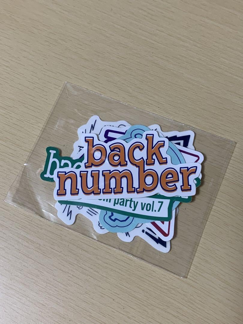KING GNU 髭男 back number ステッカー KING GNU 髭男 back number ステッカーの通販 by ジョンソン's