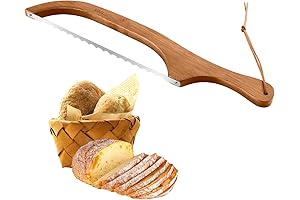 Effortless Slicing: 15.7" Bread Knife for Artisan Baking