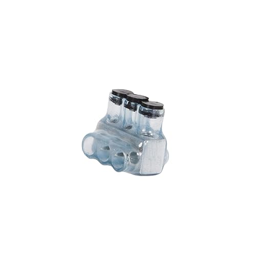 Miniatura 2 de Polaris Vision Tap - Conector aislado IPL4-3CB, 3 puertos, entrada de un solo lado, 4-14 AWG-1, paquete transparente