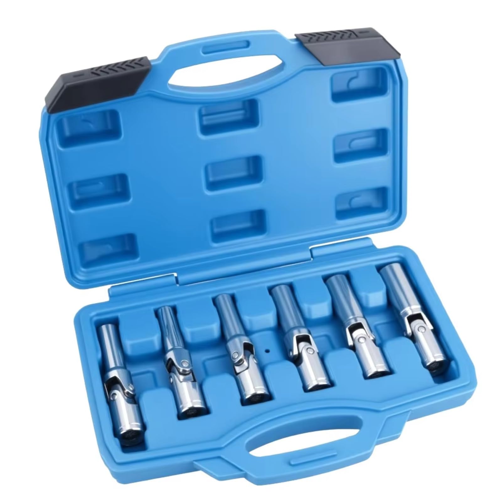 Juego De Llaves De Vaso Herramienta De Extracción De Bujías De 8 9 10 12 14 16mm 6 Uds. Bujía Giratoria Flexible