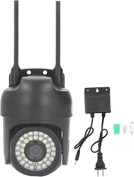 FTVOGUE Camera 1080P 2MP Outdoor Surveillance 2.4 5GHz 350 90 Degree Swivelling Automatic Tracking Night Viewing Motion Tracking Full Color Night US Plug