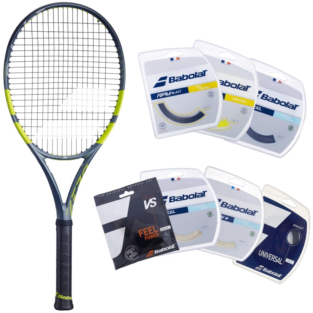 Pure Aero Tennis Racquet (9th Gen) Strung with Your Choice of String