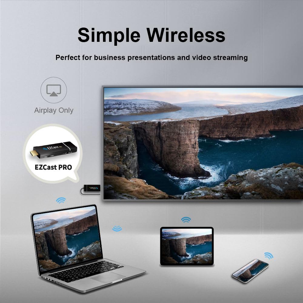 Amazon.com: EZCast Pro Wireless Presentation System, HDMI Display