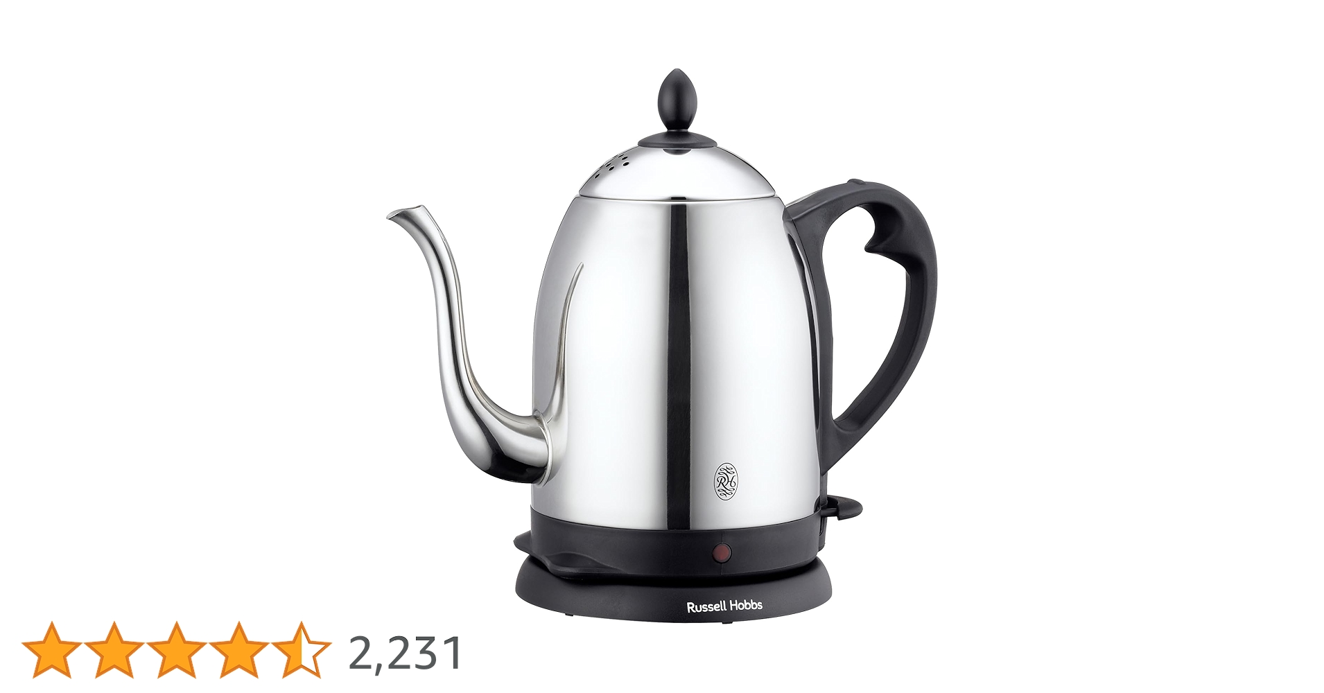 ★新品未使用★Russell Hobbsラッセルホブス： 電気ケトル7410JP Russell Hobbs (ラッセルホブス) ケトル (7410JP) [CONCENT