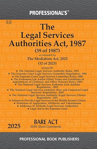 Legal Services Authorities Act, 1987 as amended by Jammu and Kashmir Reorganisation Act, 2019