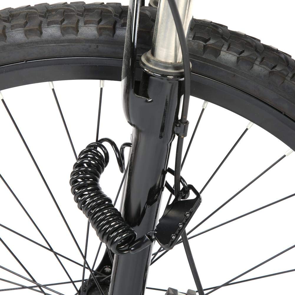 Motorradhelmschloss – Einziehbares Kombinationsschloss, 100 Cm, Für Helm & Fahrrad