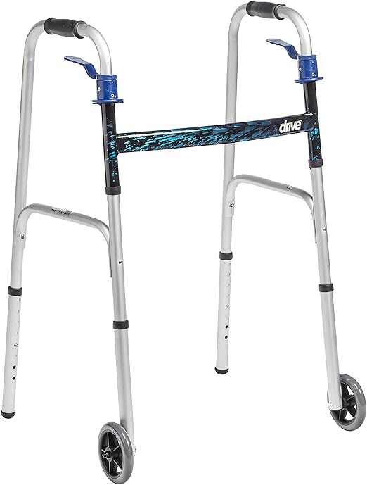 Drive Medical 102261 Trigger Release Folding Walker