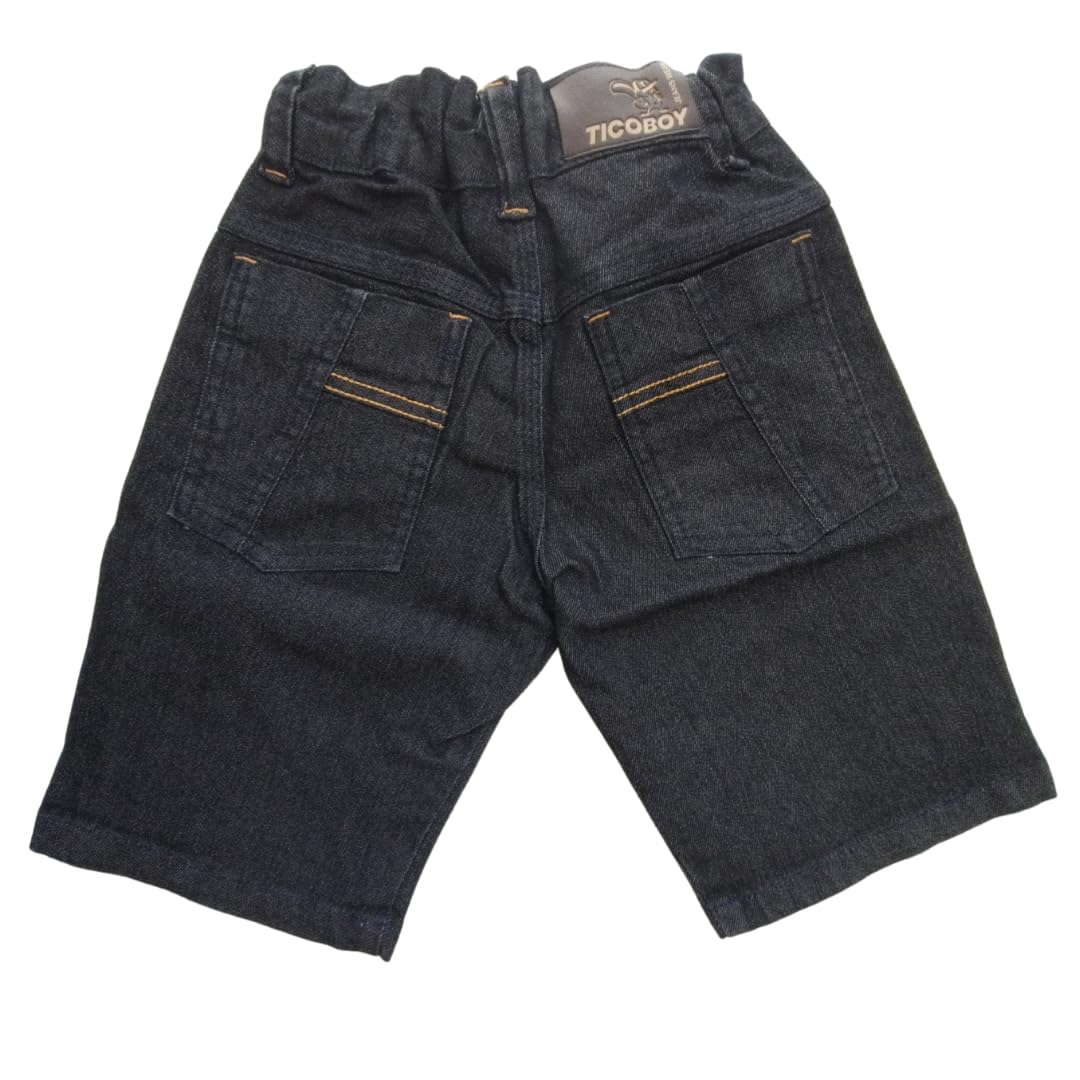 Bermuda Jeans Infantil Menino, Regulador na Cintura, 2-6 Anos, Preta em promoção! Veja a oferta e mais achadinhos de Meninos 3 Hoje é o melhor dia para comprar Bermuda Jeans Infantil Menino, Regulador na Cintura, 2-6 Anos, Preta com aquele preço maroto! Promoção! Aproveite a oferta! 3
