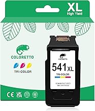 COLORETTO CL-541XL Druckerpatronen für Canon 541 XL (1 Farbe) für MG2150 MG3250 MG4250 MX375 MX435 MG2100 MG2250 MG3100 MG3150 MG3200 Wiederaufbereitete 541 Patronen
