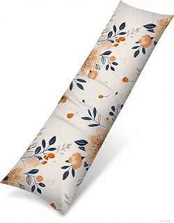 Kuddfodral 50 x 135 Soffkuddar Extra Mjuk Sammet Dekorativa Kuddfodral, Rektangulär Kuddfodral Amning, Dubbelsidigt Tryck Kräm Kuddfodral för Hem Sovrum J-445