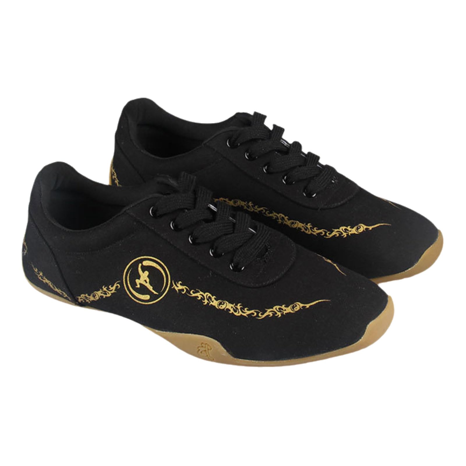 Atmungsaktive Taichi Schuhe,Wingchun Kampfsportschuhe,Kungfu Schuhe Taichi Schuhe,Kungfu Schuhe,Canvas rutschfest Modisch,Weich Und Bequem,Sportliche Training Morgengymnastik