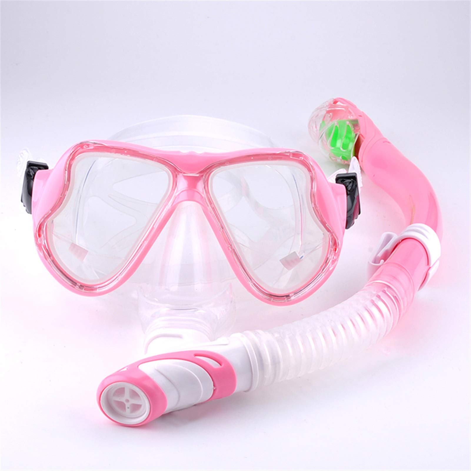 Máscaras de Buceo Máscara de Snorkel Gafas de natación Juego de Snorkel Gafas de natación antivaho Tubo de respiración Completamente seco Buceo Equipo de natación para Adultos