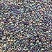 Miyuki Round Seed Beads Size 8/0 22g Amethyst Lined Crystal AB