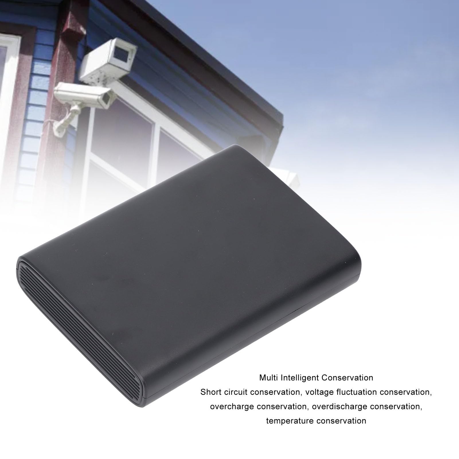 Zasilacz Bezprzerwowy, Akumulator Zapasowy Mini UPS 27000 MAh z 4 Gniazdami i Portem ładowarki USB, Zapasowy Zasilacz Akumulatorowy do Routera, Modemu, Kamery, Lampy i Smartfona