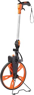 Keson RRT12 3-Foot Top-Reading Measuring Wheel with Handle Brake, Reset & Center-Line Balance - Contractor Essential