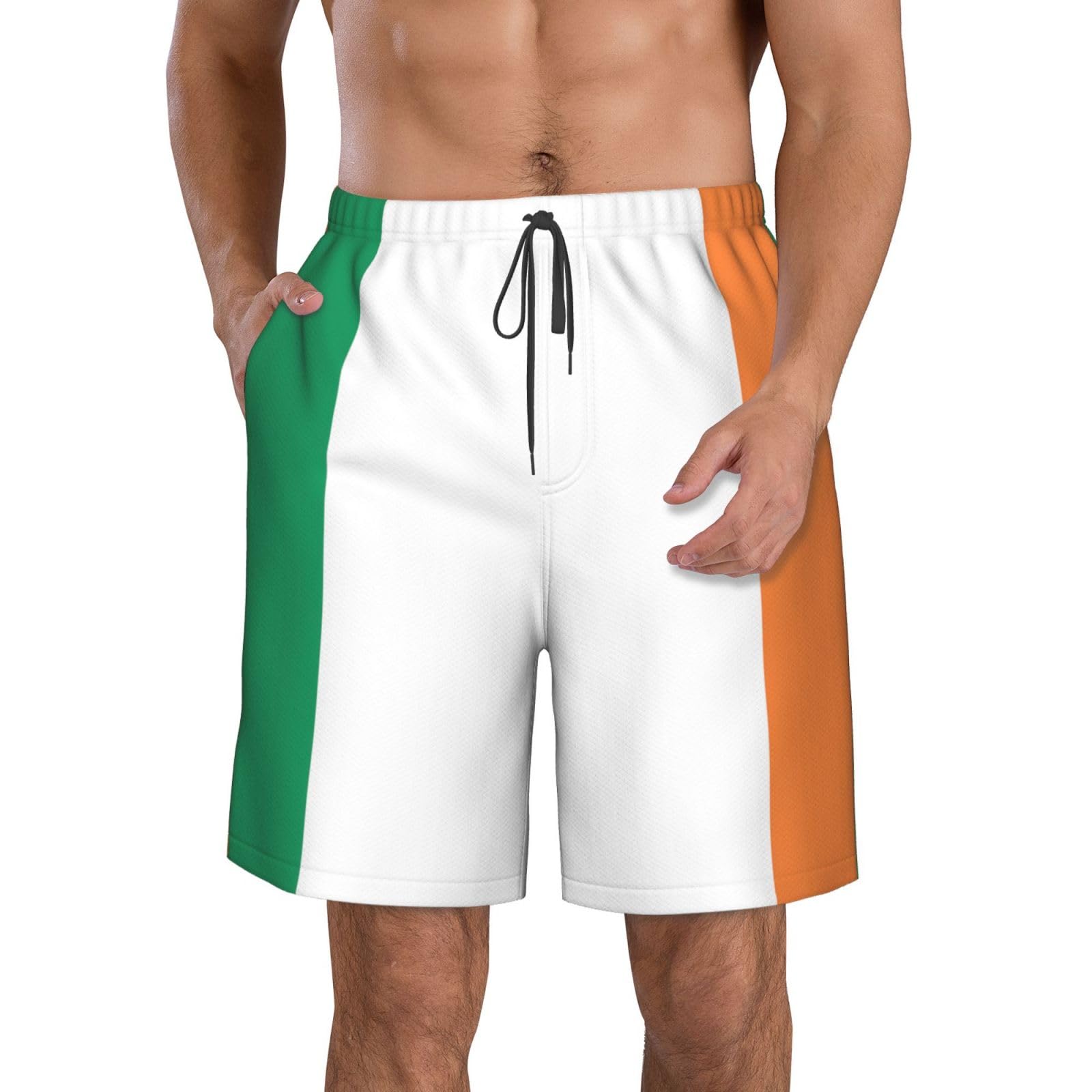 Pantalones cortos de playa transpirables con forro de malla 8