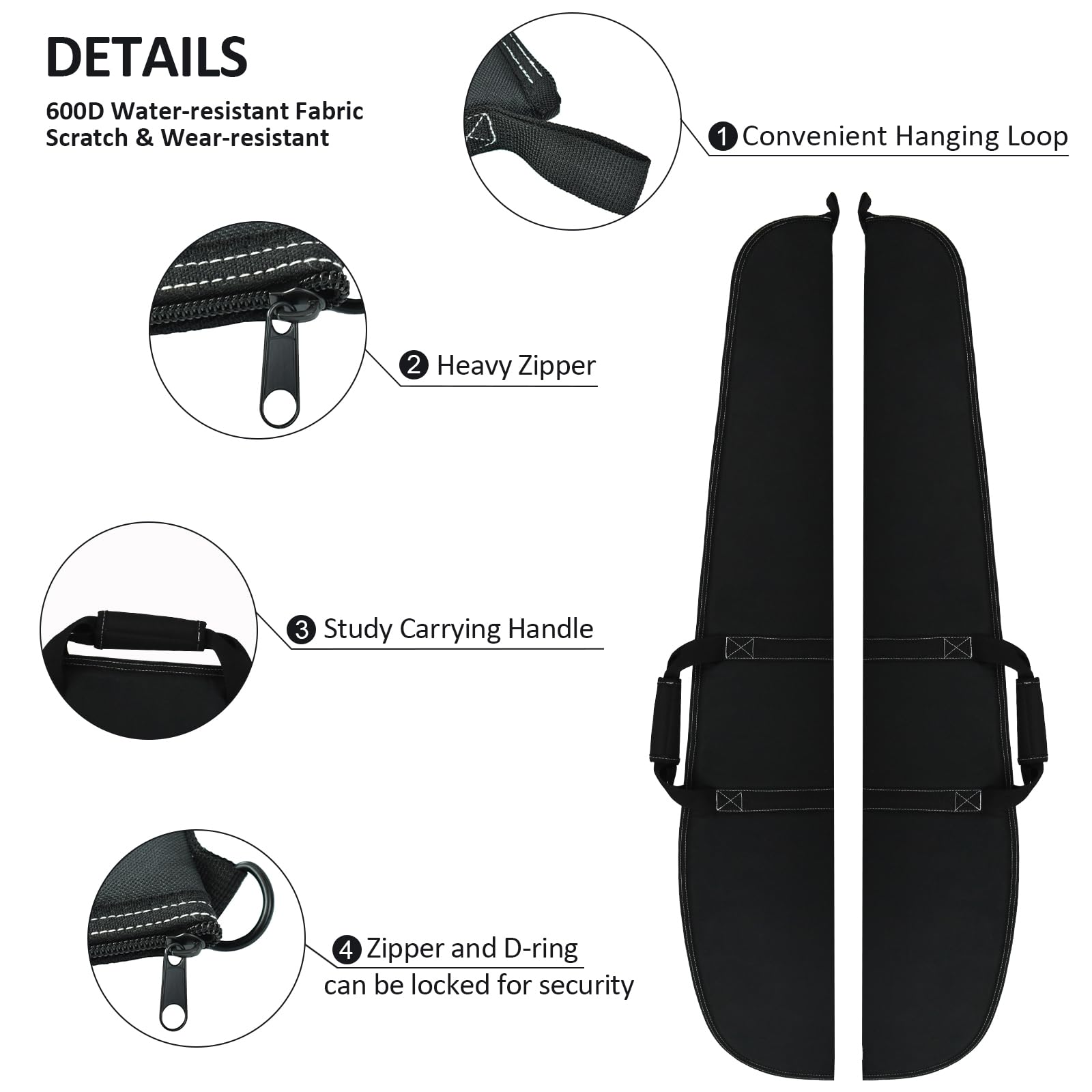 AUMTISC Weicher Gewehrkoffer Schießstandtasche Tactical Waffenkoffer Heavy Duty für den Jagdtransport