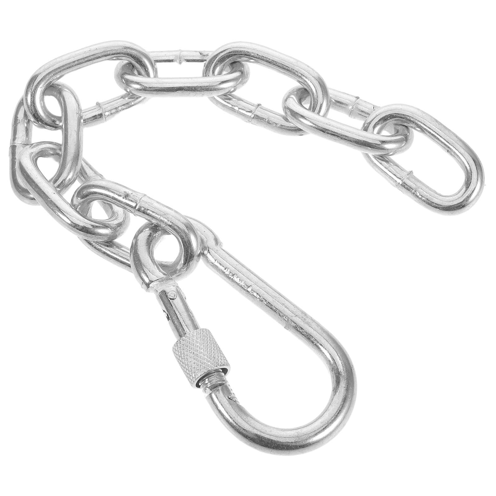 Milisten Heavy Duty Galvanized 30-Inch Chain with Quick Link for Hammock Swing Chair Outdoor Porch Hanging Extension Hardware