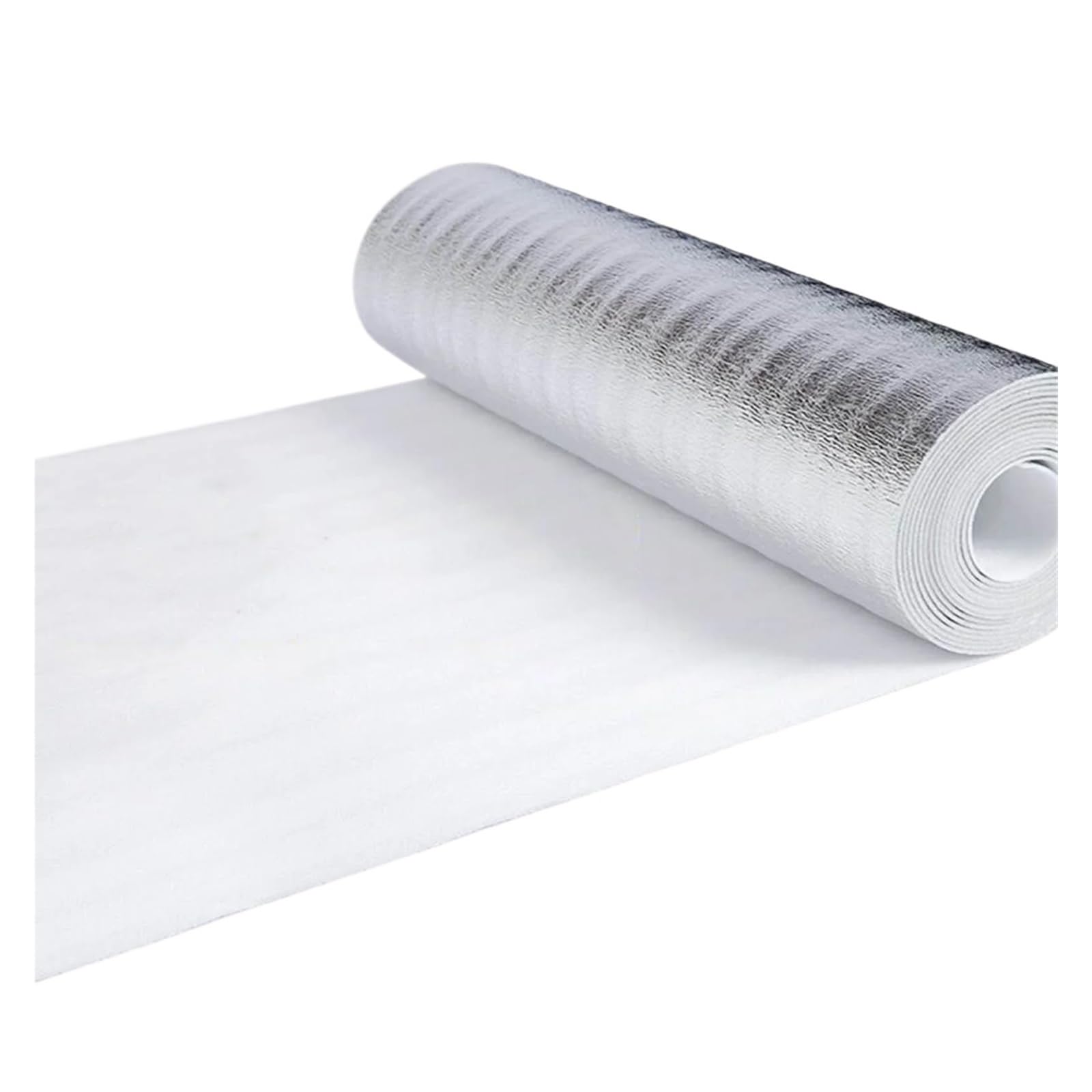 Luoaxinn One Color Foil Insulation Roll Radiatoring Reflecting Walled Thermaling Insulations Reflectives Aluminum Foils Thermals Insulatings Films(40Cmx5m)