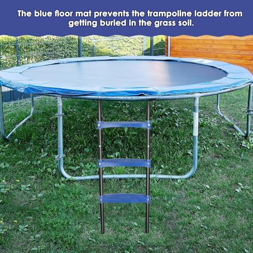 Blue 3 Step Trampoline Ladder - 100CM Long, 3 Step Accessory for Kids and Adults by UROVIBOSCR - Image 6