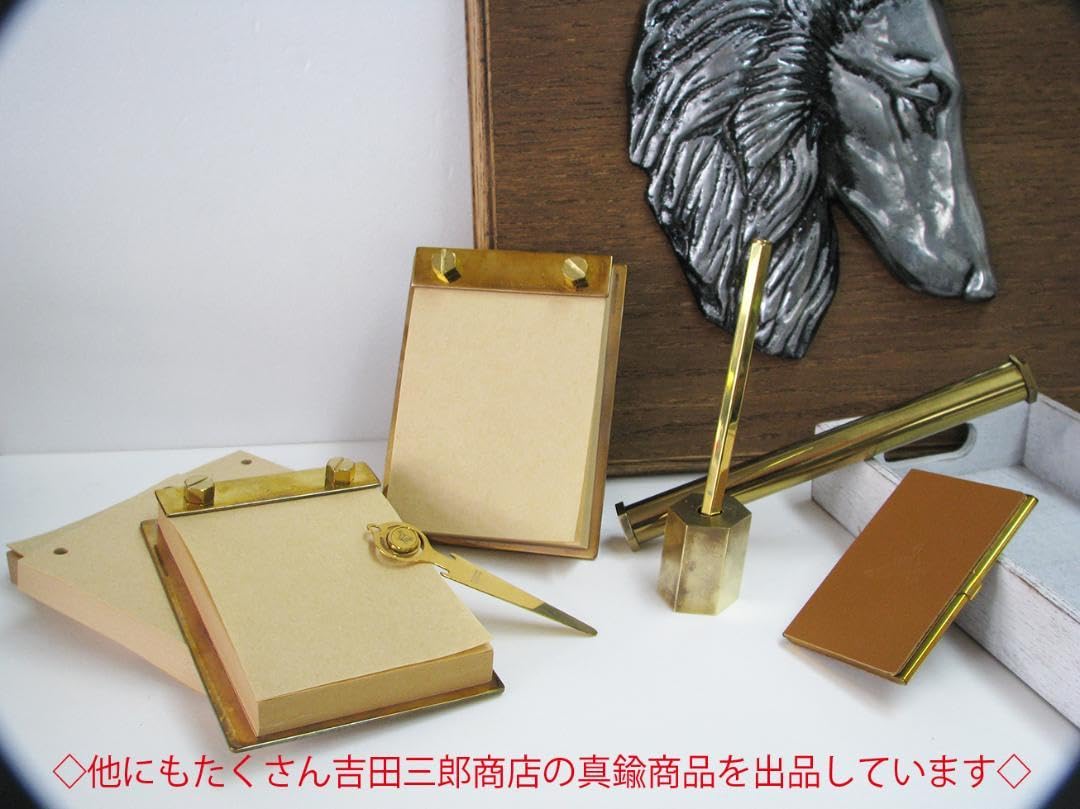 Amazon.co.jp: デッドストック三郎商店東急ハンズ 真鍮クリップ♪文鎮 