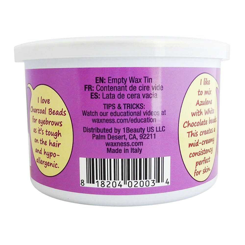 Waxness Introductory Natural Deluxe and Rosin Free Assortment Hard Wax Kit Magenta