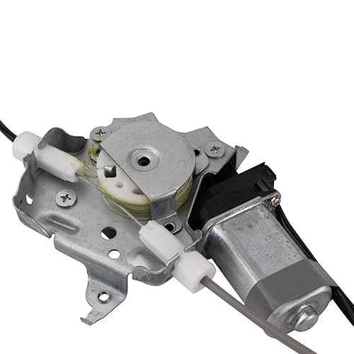 Vista 473 de TRQ Elevalunas eléctrico trasero derecho y conjunto del motor del lado del pasajero Compatible con Ford Escape 2008-2012 Mazda Tribute Mercury