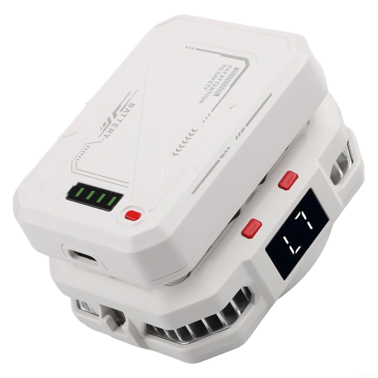 SPORTARC TH10 - Dispositivo di raffreddamento per telefono, con batteria ricaricabile, display di potenza di raffreddamento rapido, semiconduttore magnetico wireless, congelamento del ghiaccio, 15 W