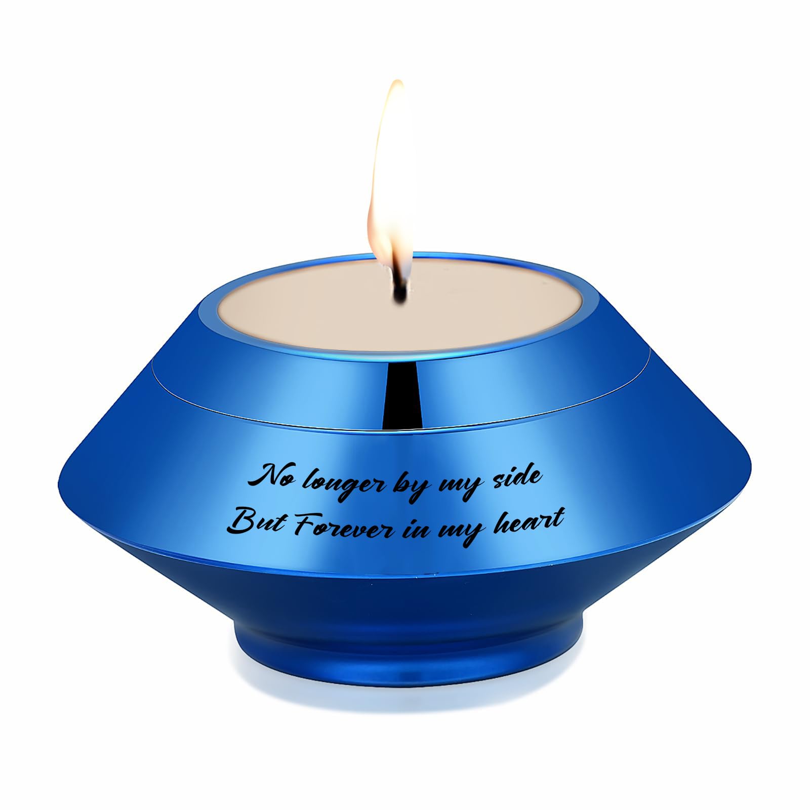Small Urn for Human Ashes Cremation Keepsake Candle Ash Holder Funeral Memorial Candlestick for Human Pet Ashes Adults Mini Urns — image 1