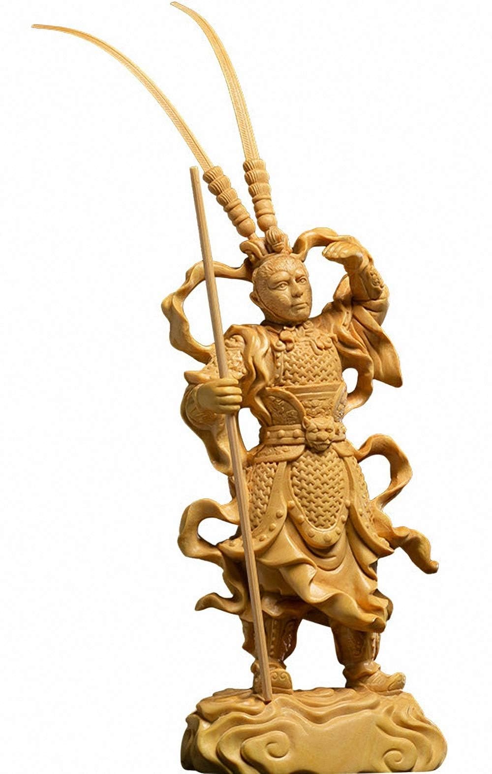 GUOBOTT Hand-Carved Sun Statue (6") - Decor Art Exquisite Choice