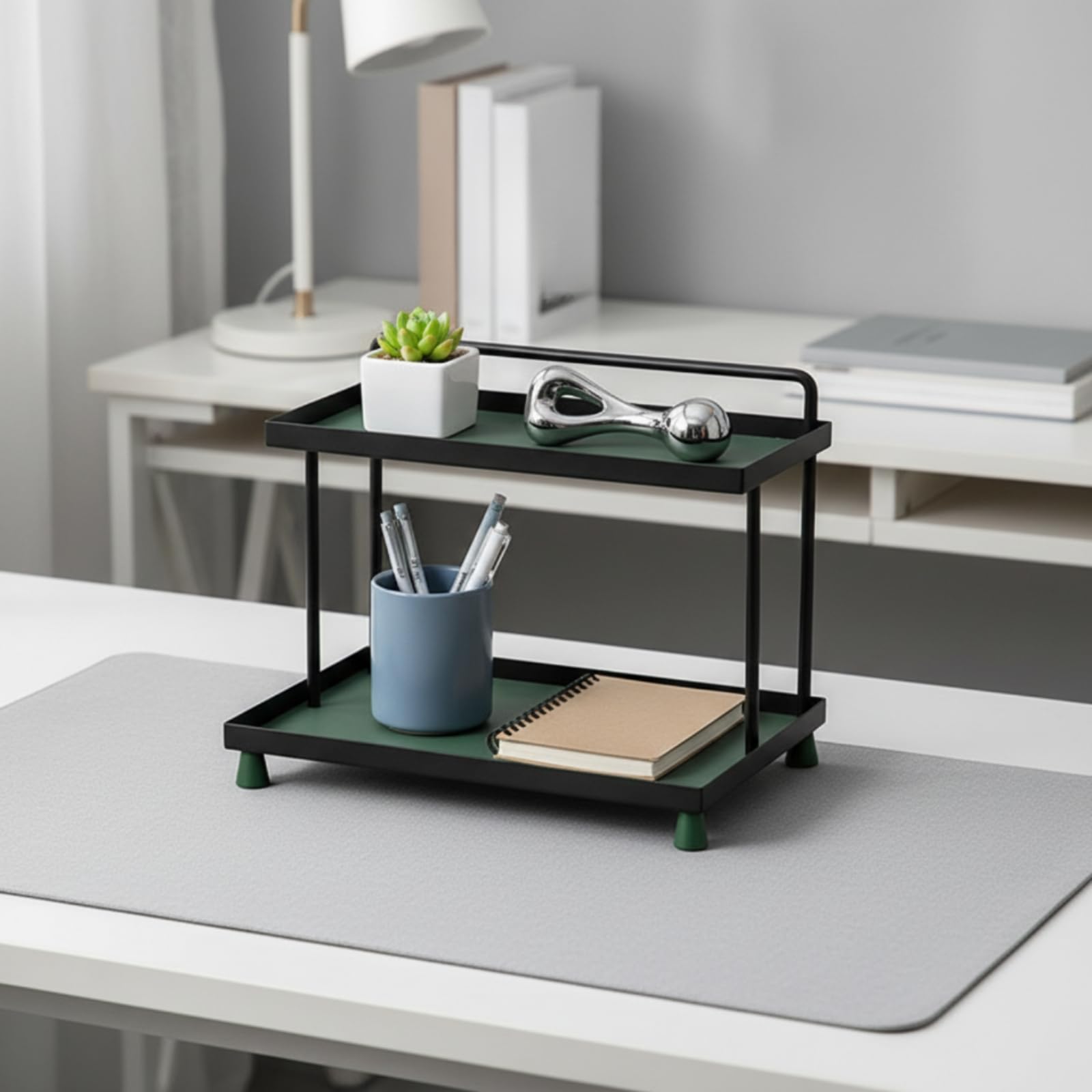 Sharplace Freistehend Kosmetik-Organizer, Grün, style to 1
