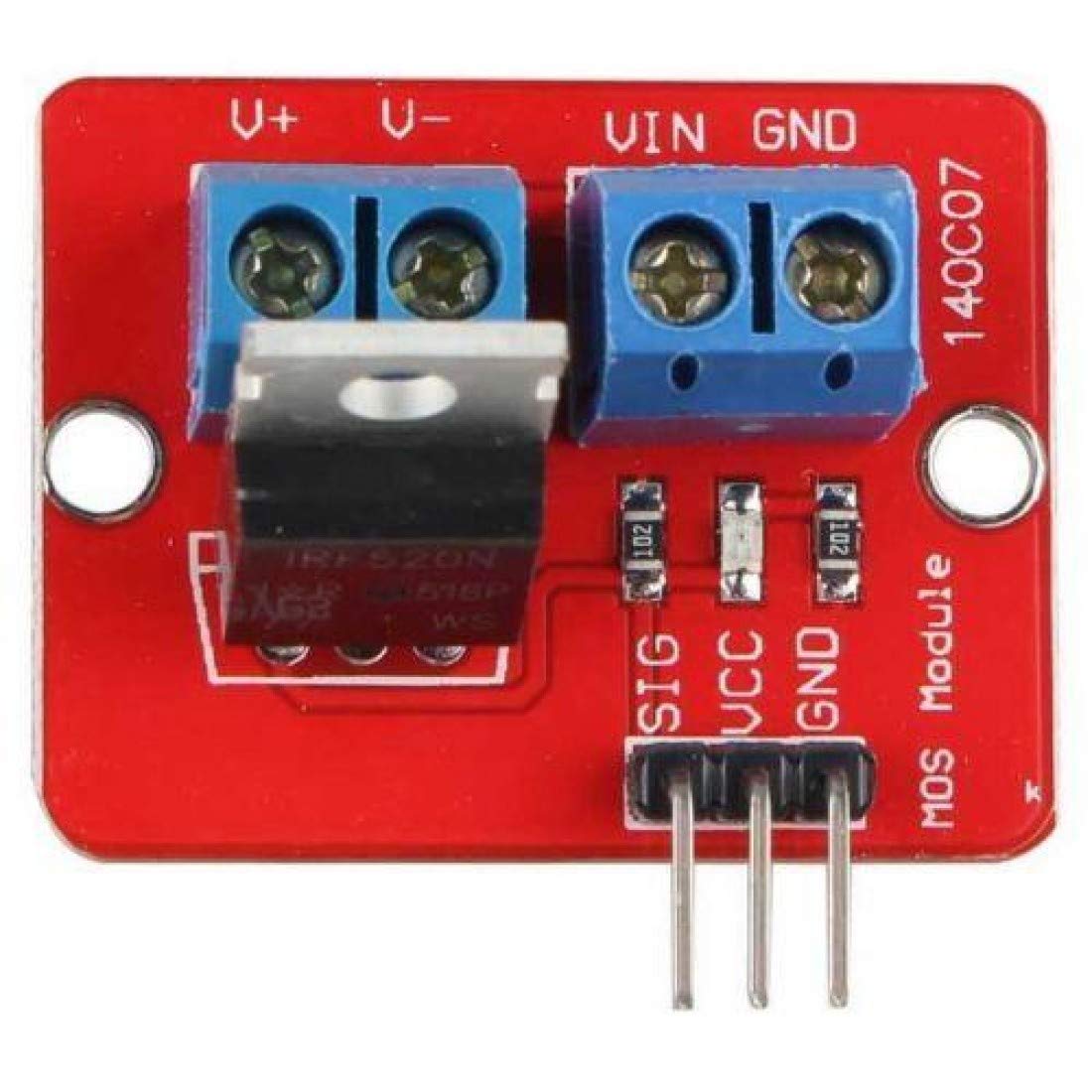 Techtonics IRF520 MOSFET Driver Module (B08GG8KKT9) Amazon Price History, Amazon Price Tracker