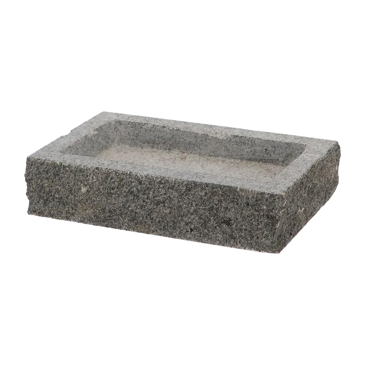 Vogelträger, Granit, rechteckig